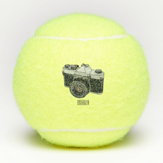 Cartoon Tennisbälle (Vorderseite)
