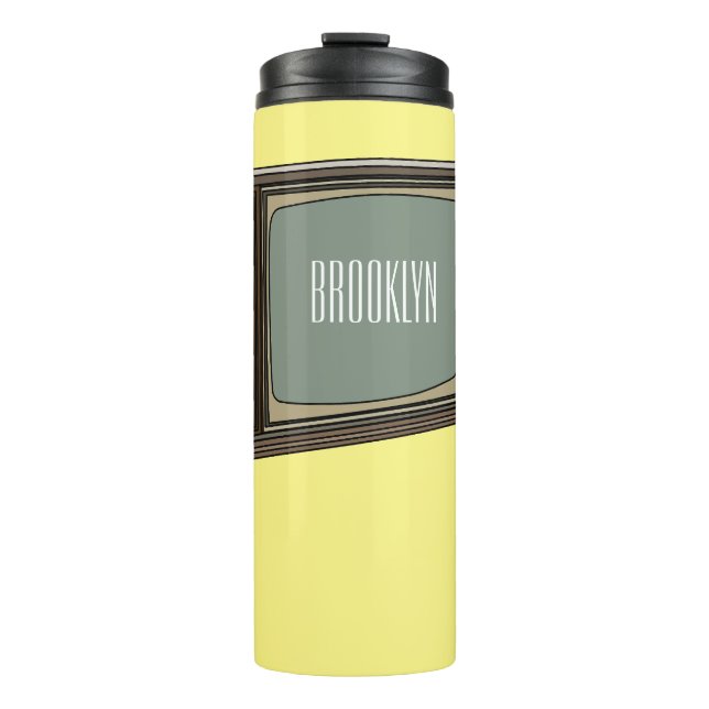 Cartoon Thermosbecher (Vorderseite)