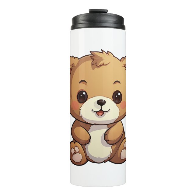 Cartoon Thermosbecher (Vorderseite)