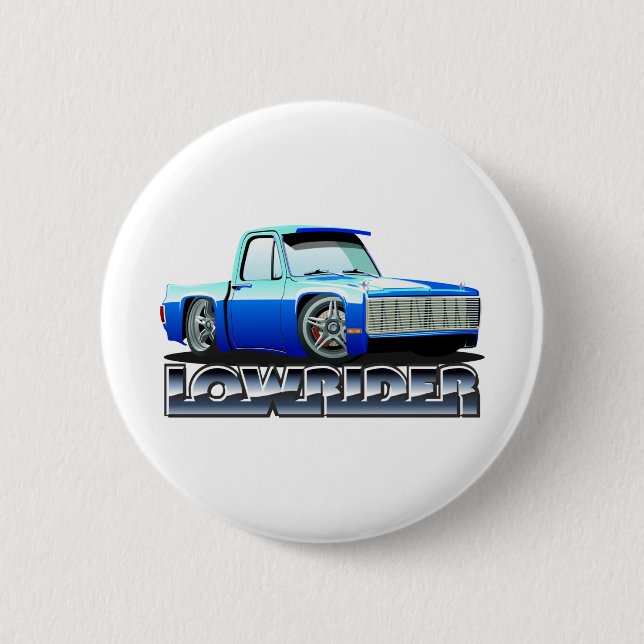 Cartoon-Tiefleiter Button (Vorderseite)