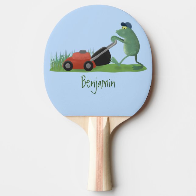 Cartoon Tischtennis Schläger (Vorderseite)