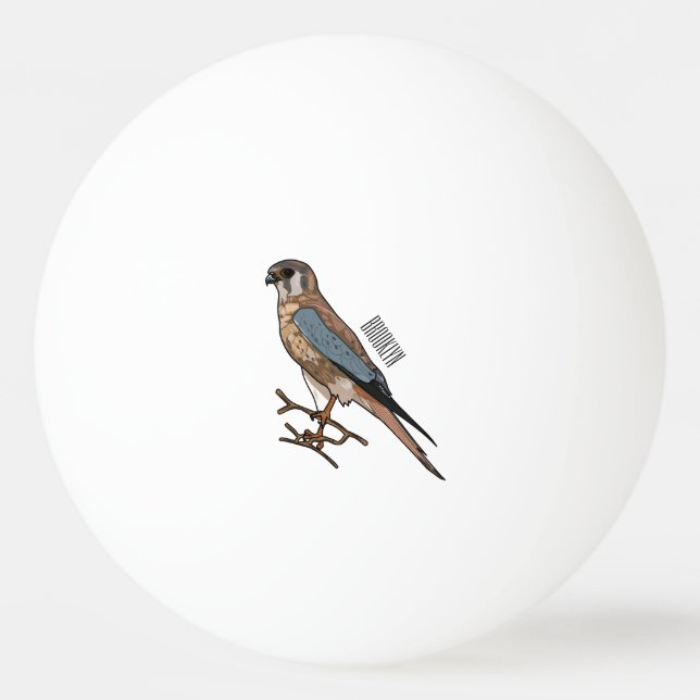 Cartoon Tischtennisball (Vorderseite)