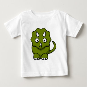 Cartoon-Triceratops Baby T-shirt