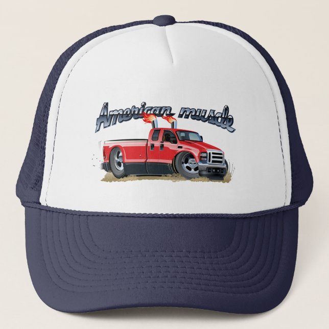 Cartoon Truckerkappe (Vorderseite)