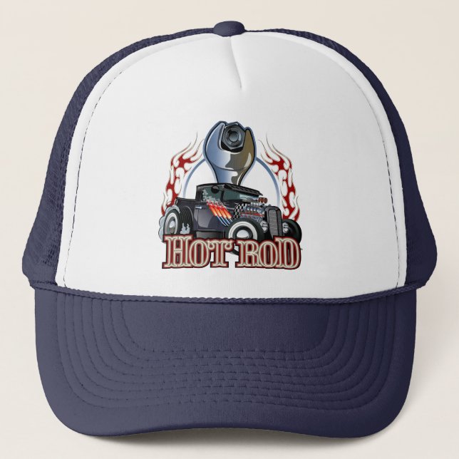 Cartoon Truckerkappe (Vorderseite)