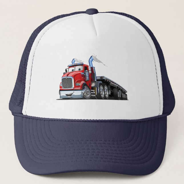 Cartoon Truckerkappe (Vorderseite)