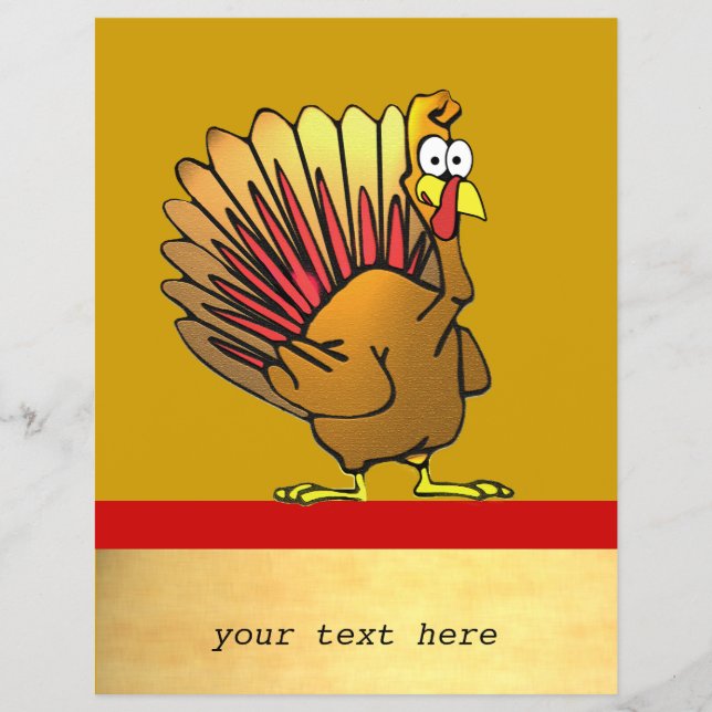 Cartoon Türkei Flyer (Vorne)