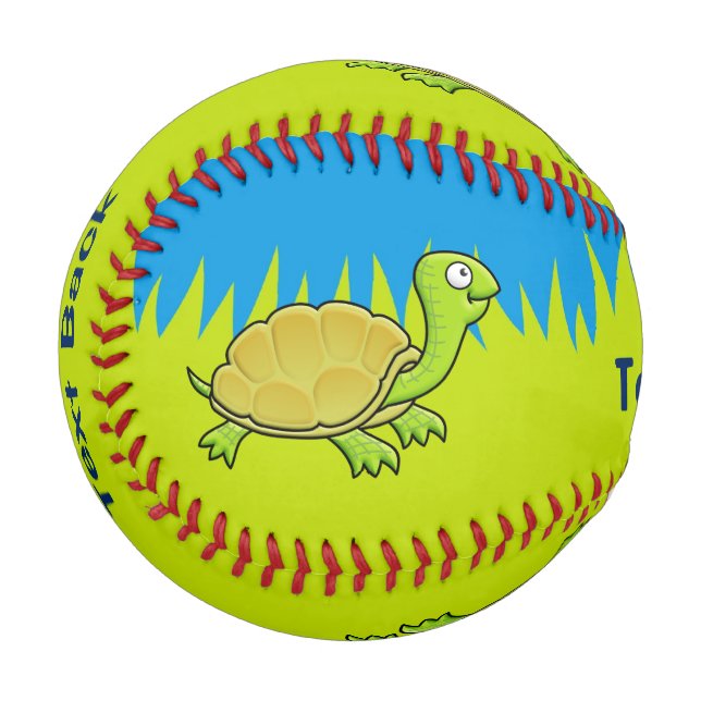 Cartoon Turtle Baseball (Vorderseite Links)
