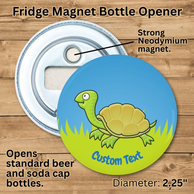 Cartoon Turtle Bottle Opener Flaschenöffner (Von Creator hochgeladen)