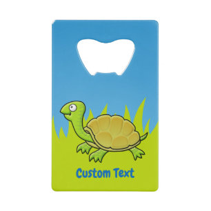 Cartoon Turtle Carte de crédit Bottle Ouverteur