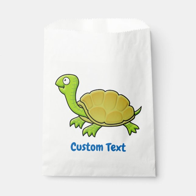 Cartoon Turtle Gevor Bag Geschenktütchen (Vorderseite)