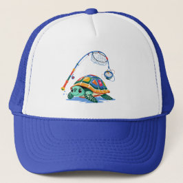 Cartoon Turtle Kids Hat Truckerkappe