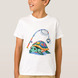  Cartoon Turtle Kids Tee