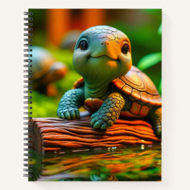 Cartoon Turtle Notizbuch