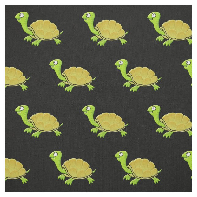 Cartoon Turtle Pattern Stoff (Muster)