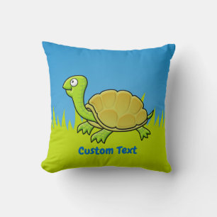 Cartoon Turtle Throw Kissen