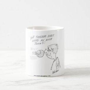 Cartoon: Umgang mit schwierigen Menschen Kaffeetasse