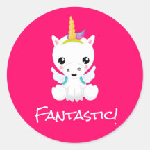 Cartoon Unicorn School Lehrer - Custom Text Award