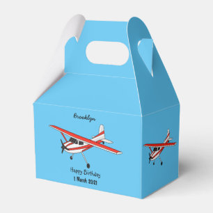 Cartoon von dreirädrigen Flugzeugen Geschenkschachtel