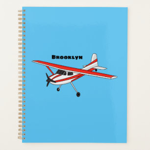 Cartoon von dreirädrigen Flugzeugen Planer