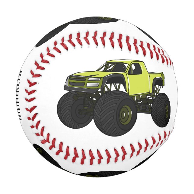 Cartoon von Monster Baseball (Vorderseite Links)
