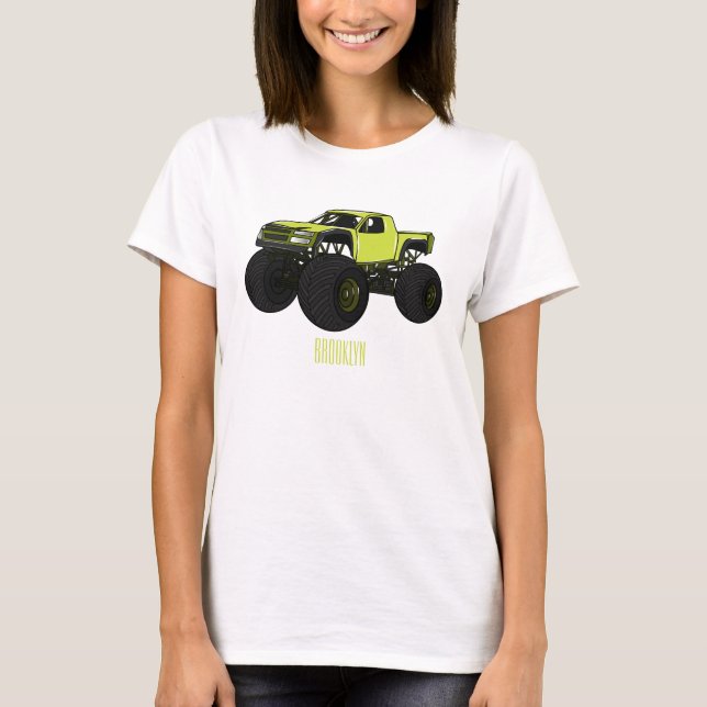 Cartoon von Monster T-Shirt (Vorderseite)