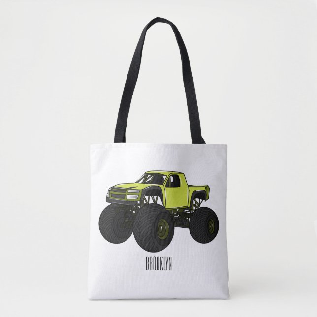 Cartoon von Monster Tasche (Vorderseite)