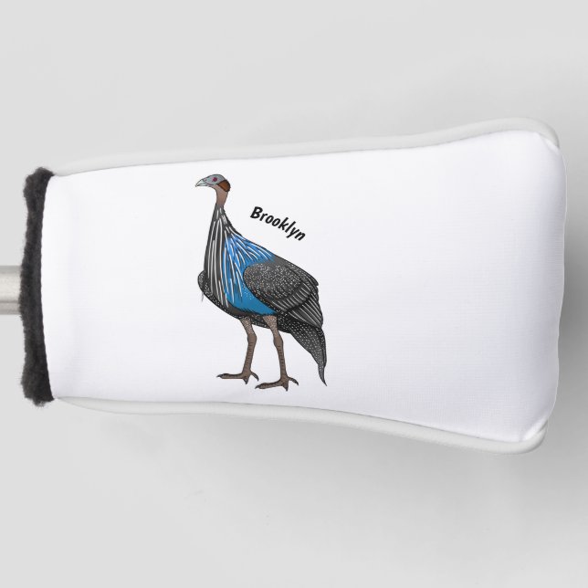 Cartoon von Vulturin-Meervögeln Golf Headcover (Vorderseite)