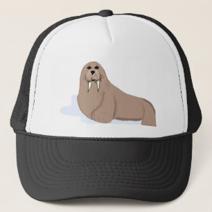 Cartoon Walrus Truckerkappe
