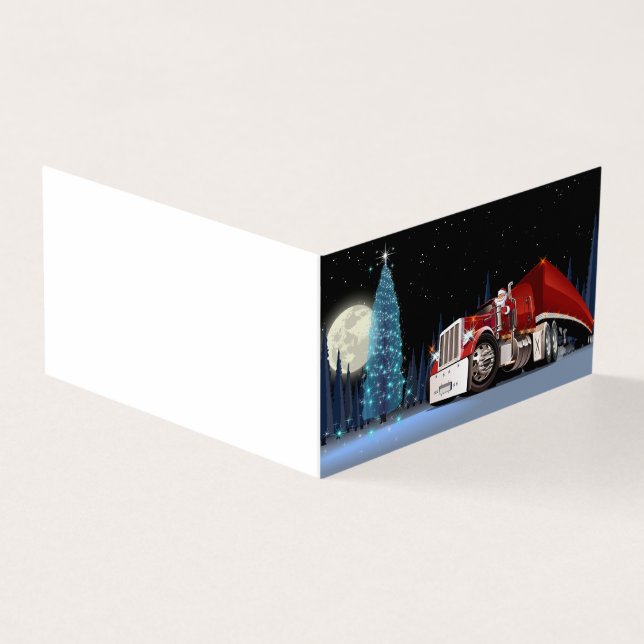 Cartoon Weihnachtswagen (Vorderseite)