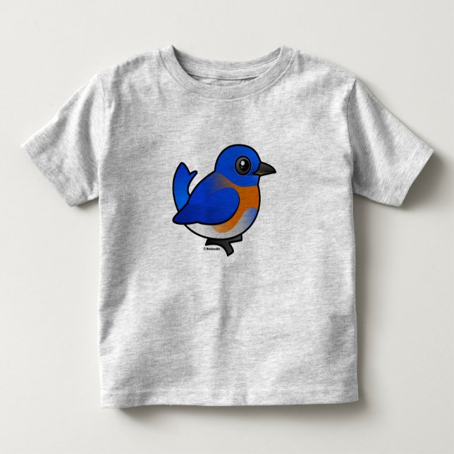 Cartoon-Western-Drossel Kleinkind T-shirt (Vorderseite)