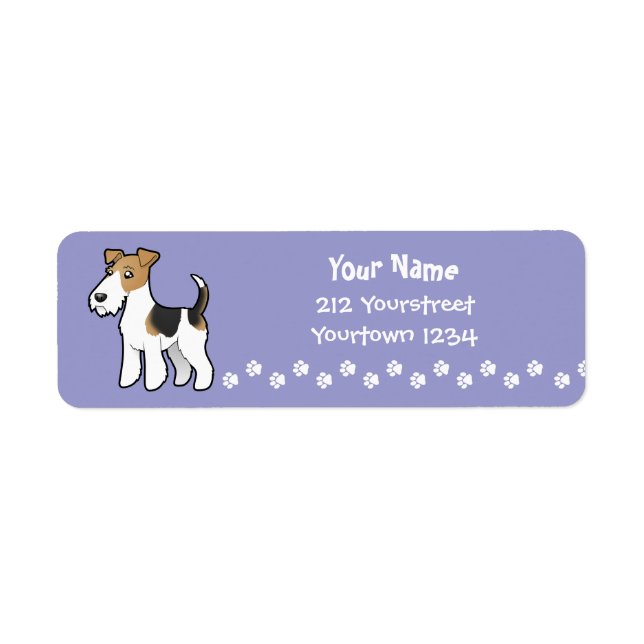 Cartoon Wire Fox Terrier (Vorne)