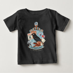 Cartoon Wise Ravenclaw Wappen Baby T-shirt