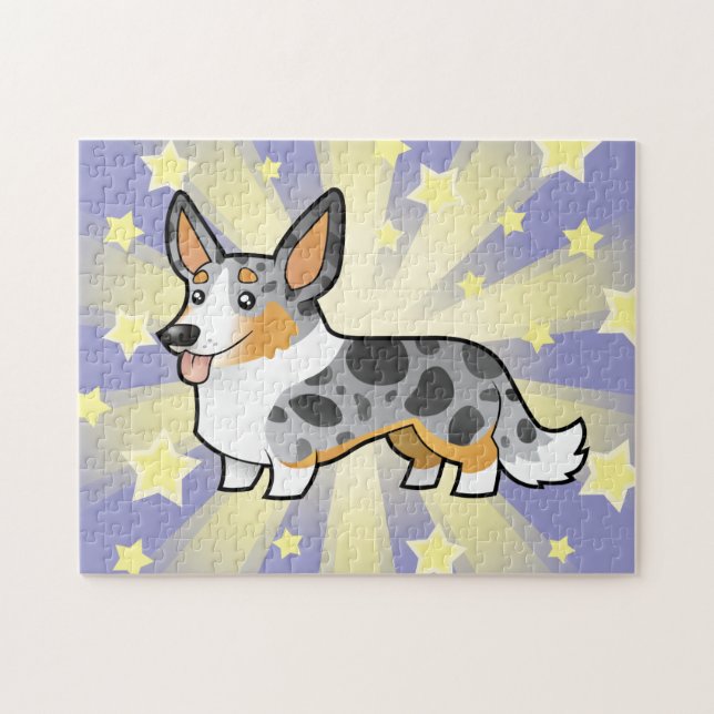 Cartoon-Wolljacken-WaliserCorgi (Horizontal)