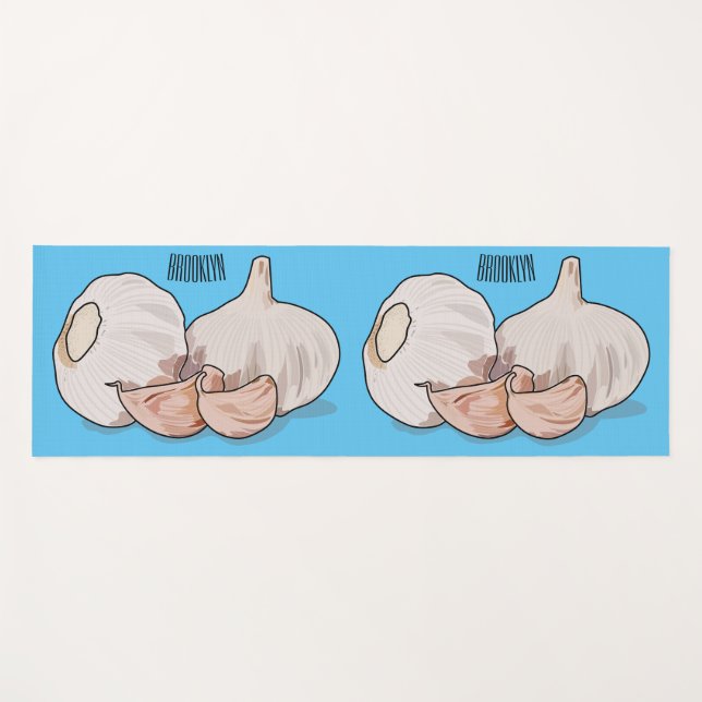 Cartoon Yogamatte (Vorderseite (Horizontal))