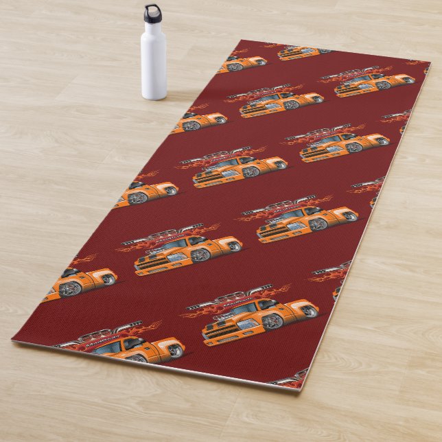Cartoon Yogamatte (Beispiel)