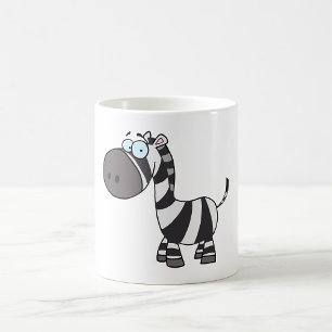 Cartoon Zebra Kaffeetasse