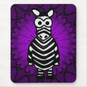 Cartoon Zebra Mousepad