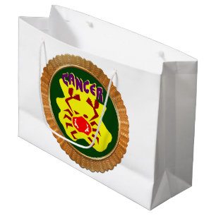 Cartoon Zodiac Astrologie Design Horoskop Große Geschenktüte