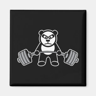 Cartoon zum Anime-Lifting von Panda-Bären - Traini Magnet