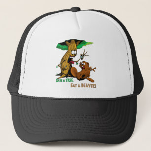 Cartoonbiber Truckerkappe