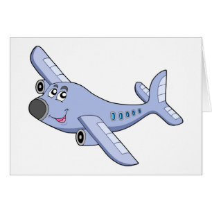Cartoonflugzeug