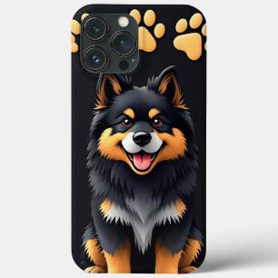 Cartoonhafte Darstellung eines Hundes Case-Mate iPhone Hülle