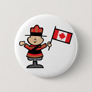 CartoonMountie Button