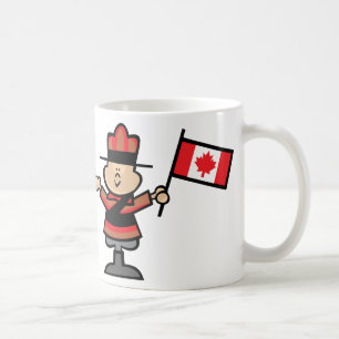CartoonMountie Kaffeetasse