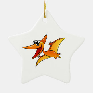 CartoonPterodactyl Keramik Ornament