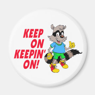 CartoonRaccoon Magnet
