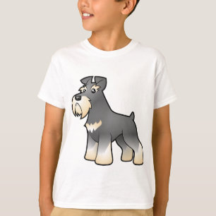 Cartoonriesiger/Standard-/MiniaturSchnauzer T-Shirt