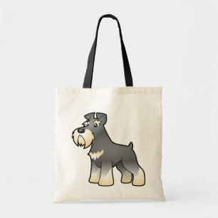 Cartoonriesiger/Standard-/MiniaturSchnauzer Tragetasche