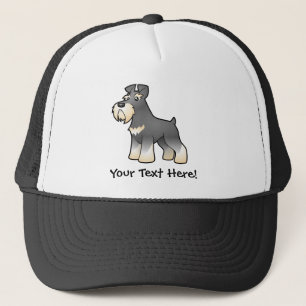 Cartoonriesiger/Standard-/MiniaturSchnauzer Truckerkappe